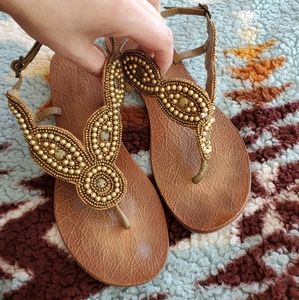 Matisse beaded sandals